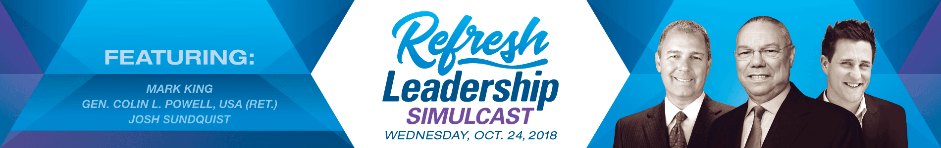 Refresh Leadership Simulcast 2018 - Grand Rapids MI - Banner